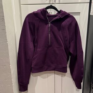 Lululemon Athletica Deep Purple Zip-Up